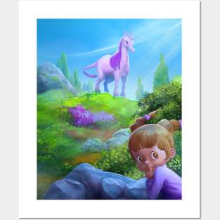 Anais and the Unicorn Posters and Art